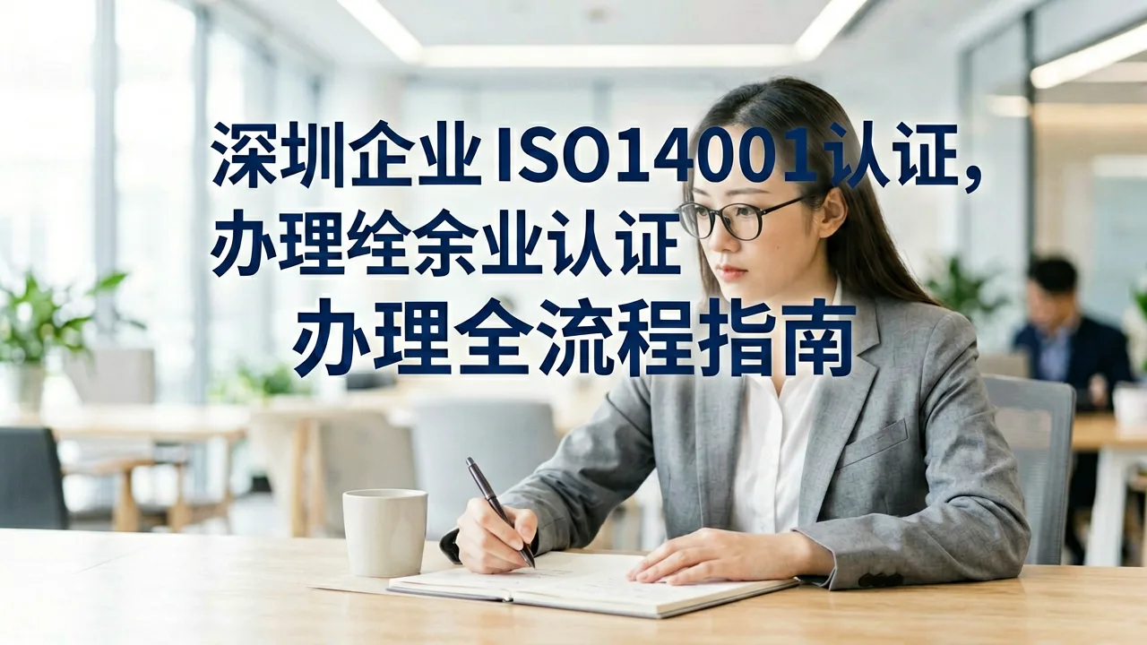 深圳企业ISO14001认证办理全流程指南